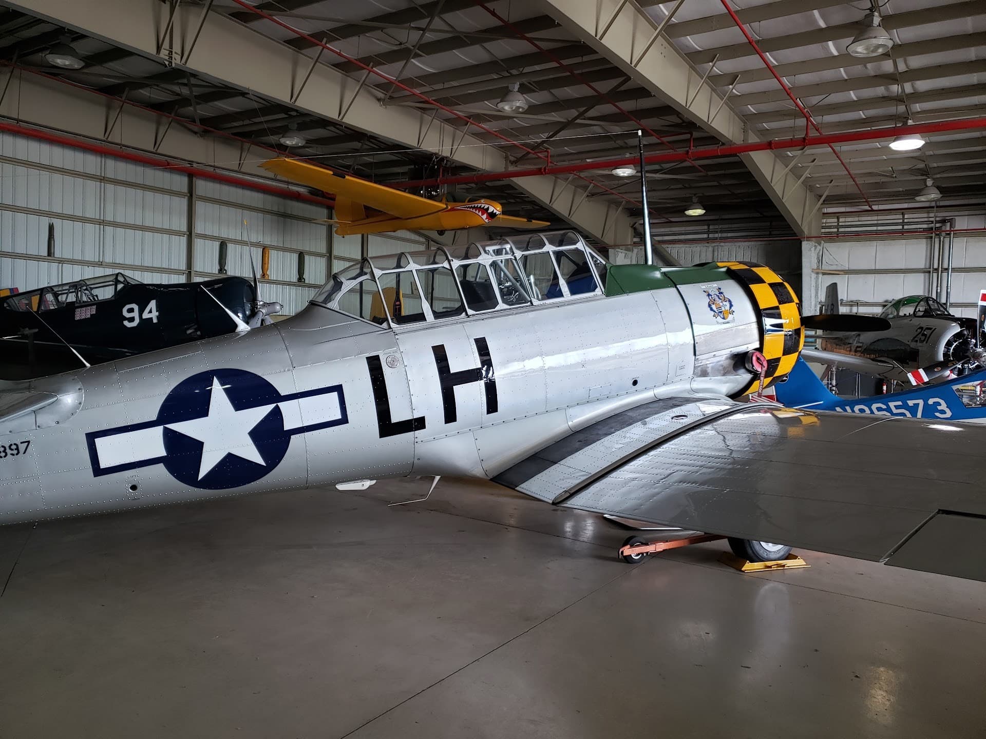 Historic aircraft at Wings Over Miami Museum