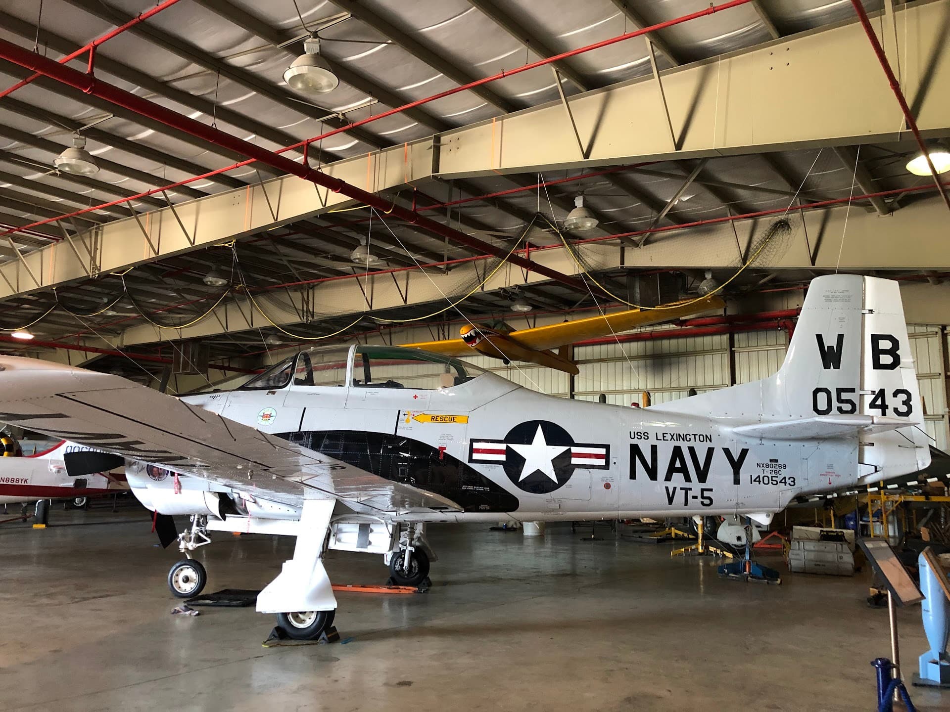 Historic aircraft at Wings Over Miami Museum in Miami