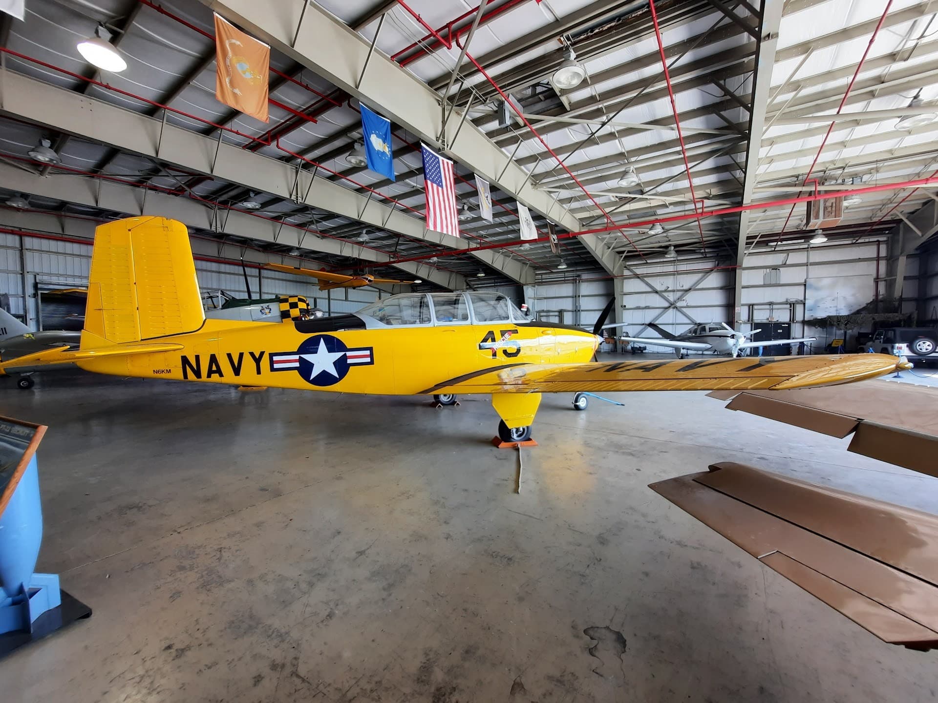 Navy aircraft at Wings Over Miami Museum in Miami