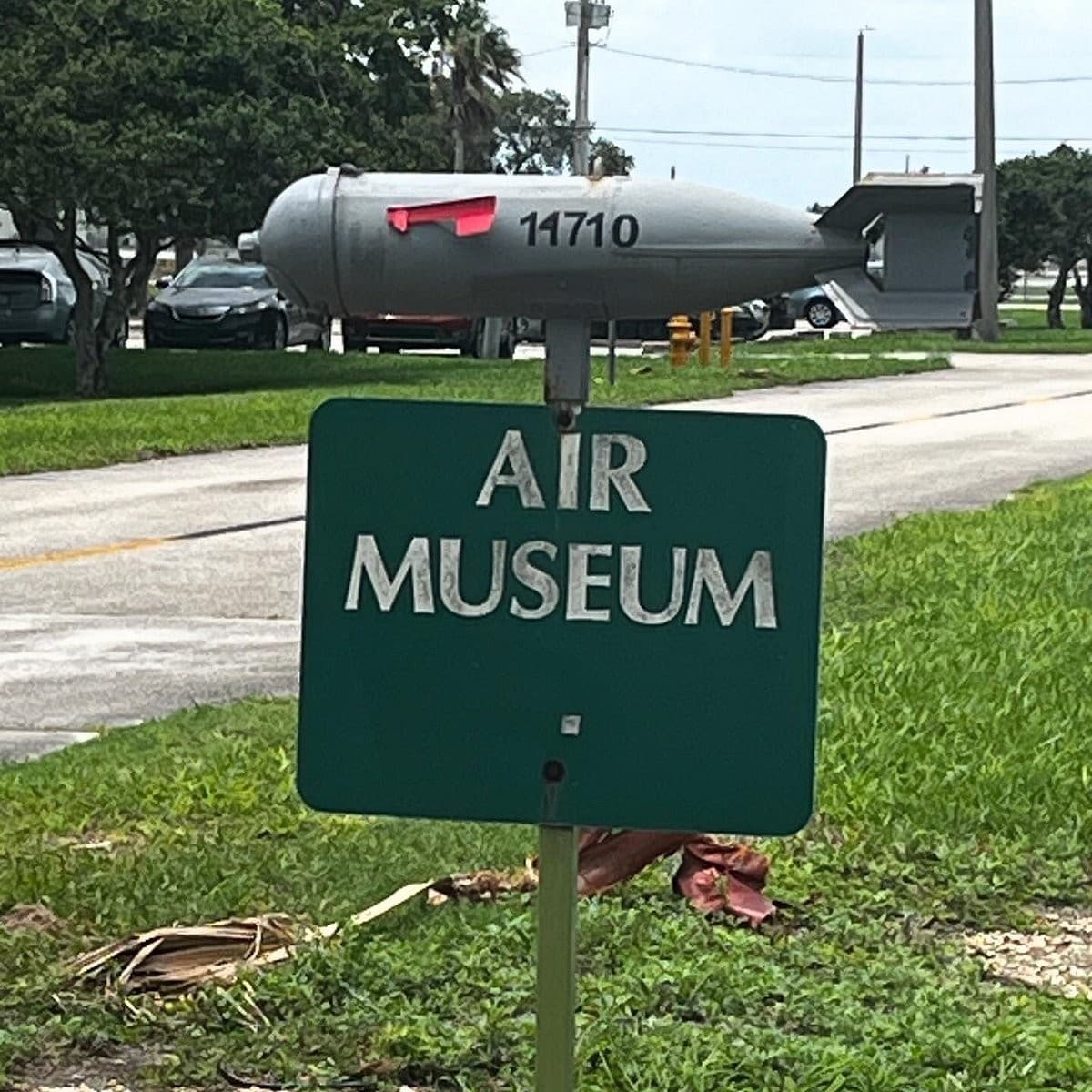 Wings Over Miami Museum sign in Miami