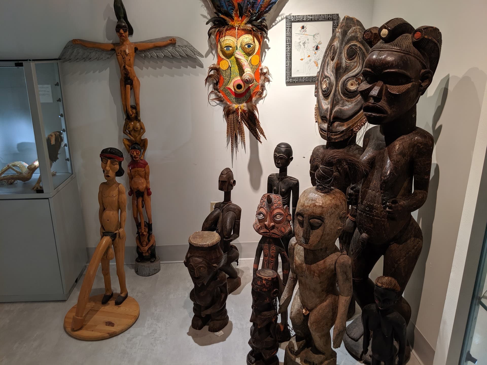Art pieces at World Erotic Art Museum in Miami Beach