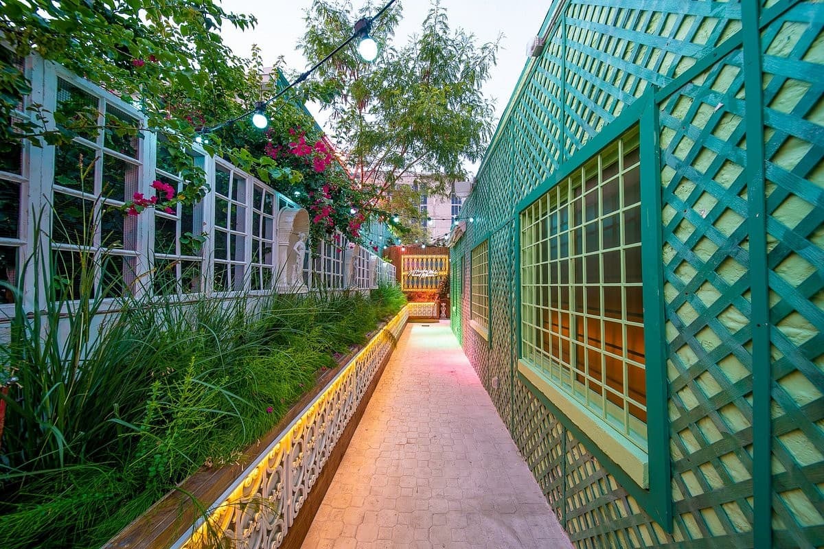 Wynwood Padel Club outdoor area in Miami