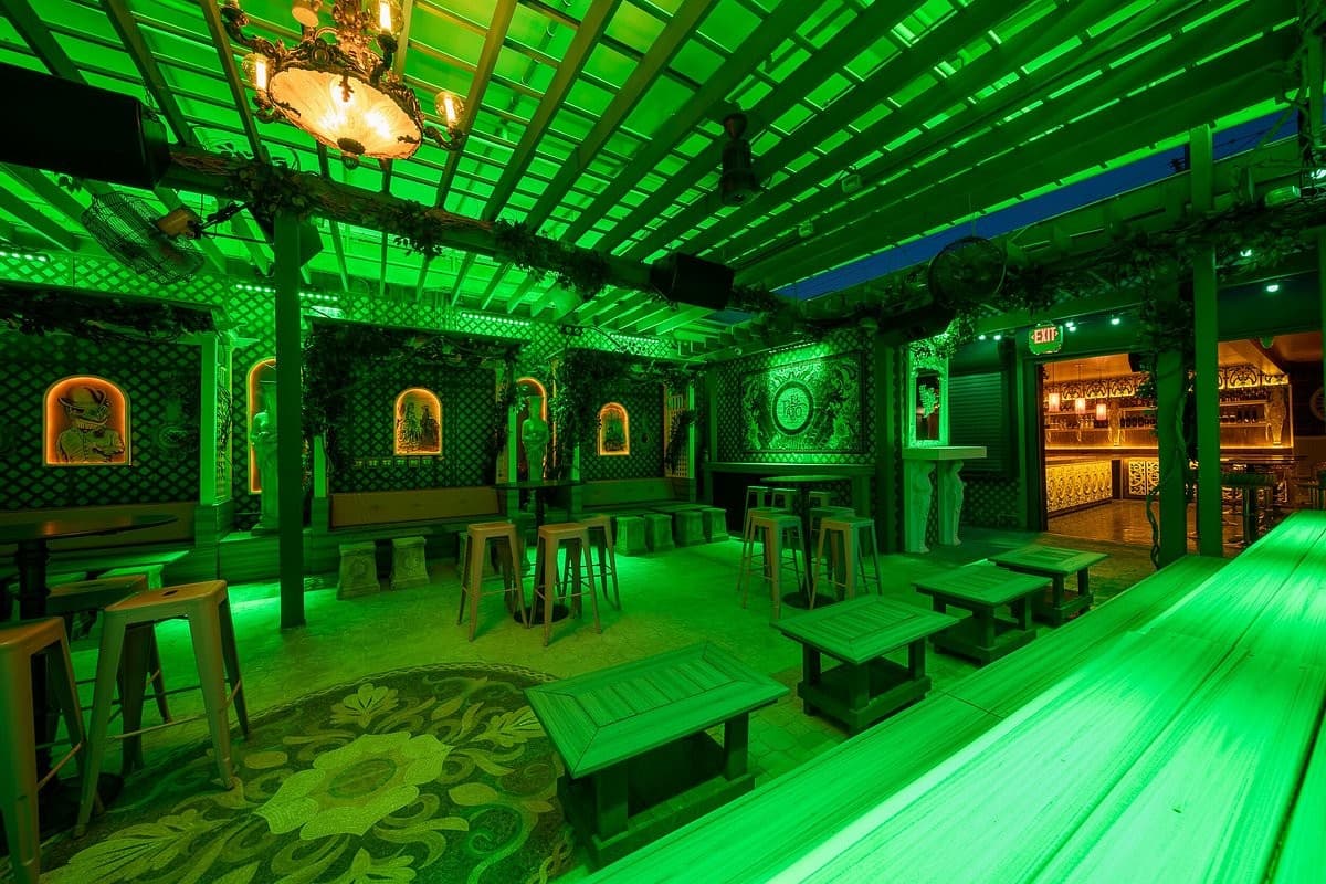 Wynwood Padel Club interior ambiance in Miami