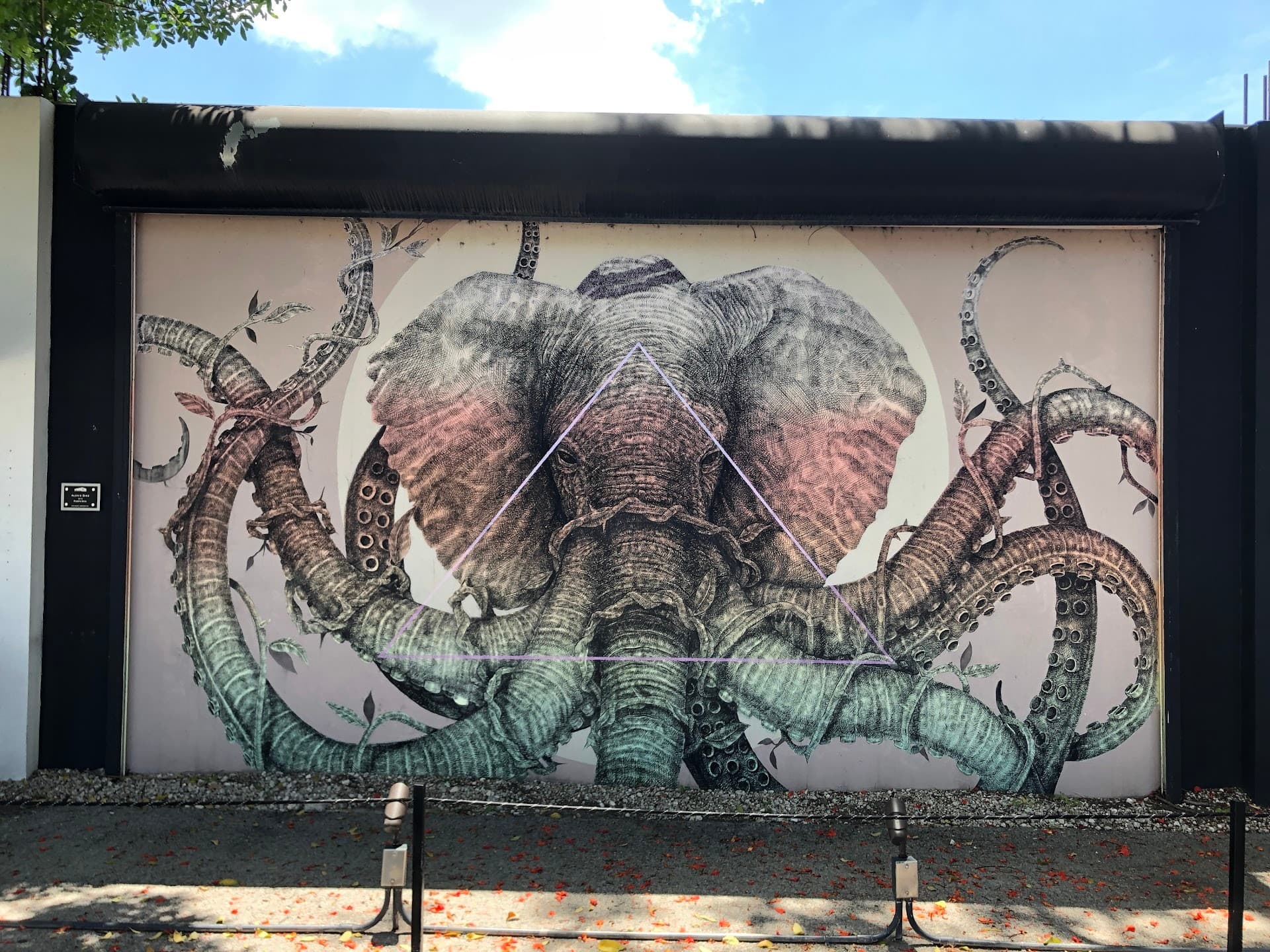 Colorful street art at Wynwood Walls in Miami