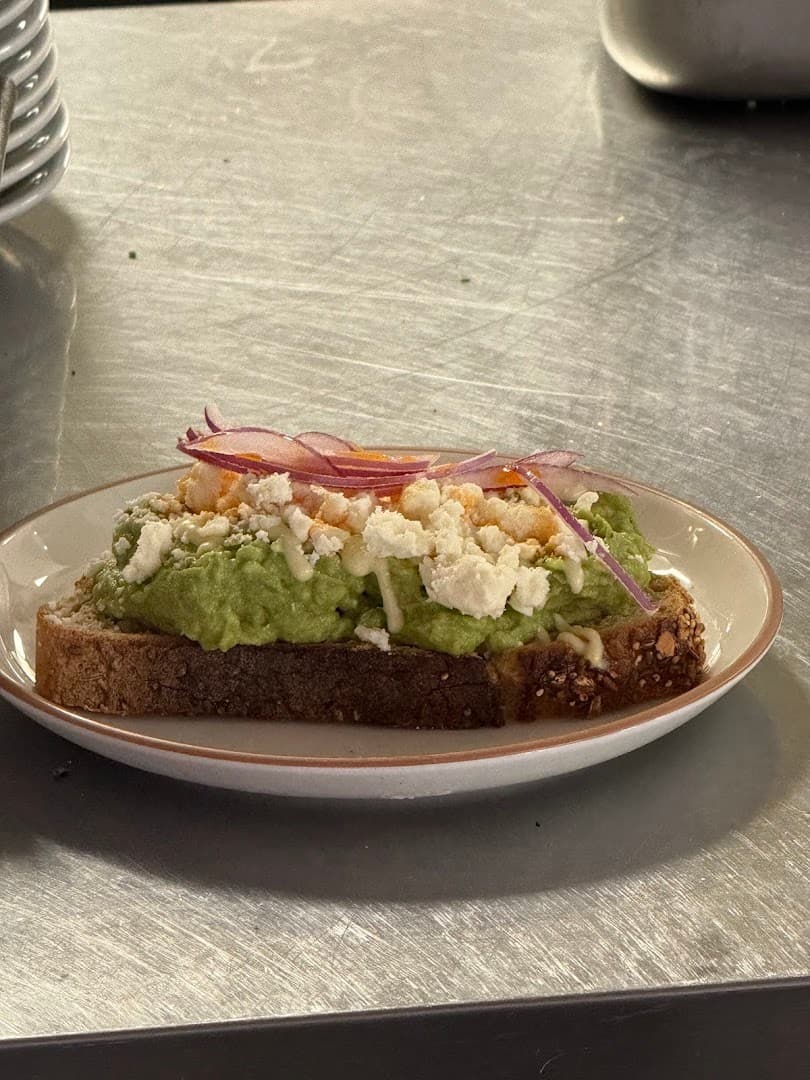 Avocado toast at Zak the Baker in Miami