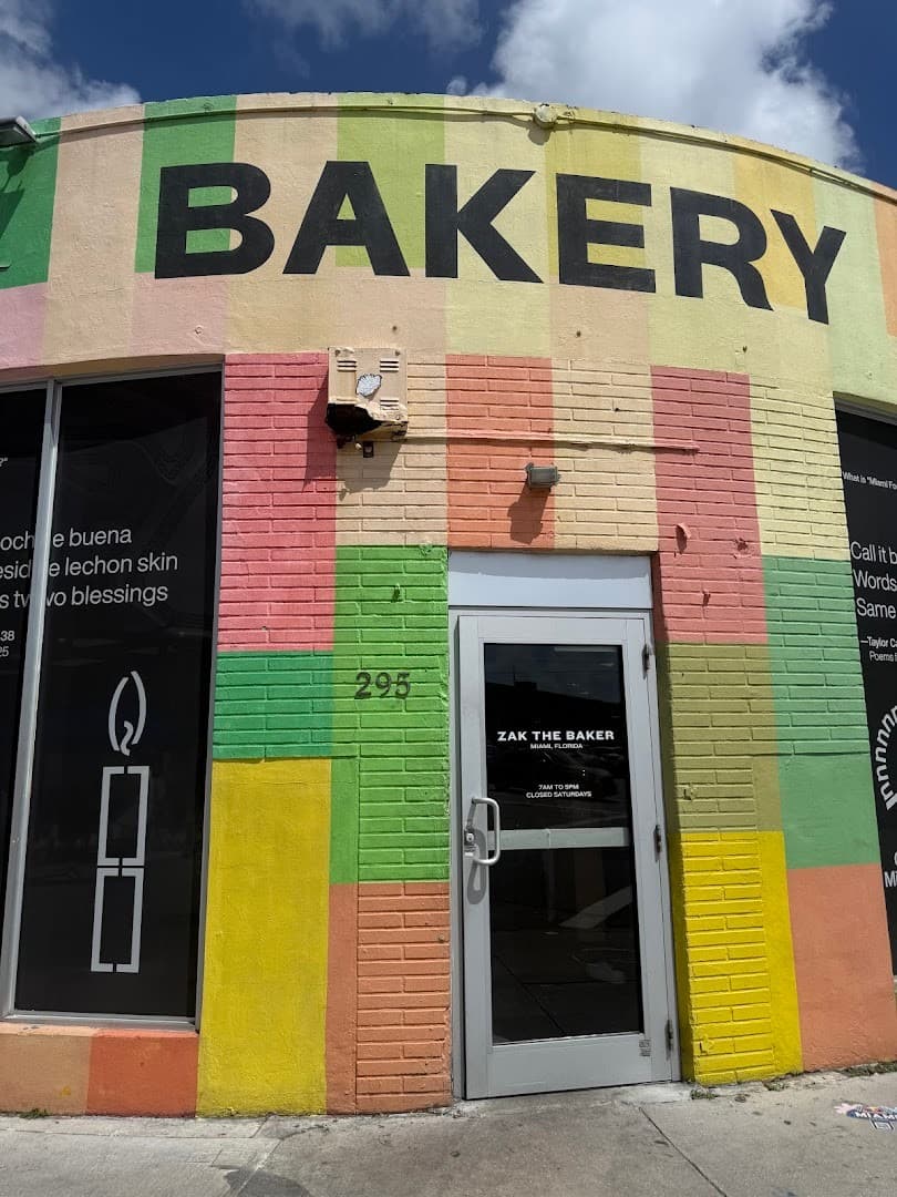 Exterior of Zak the Baker in Miami