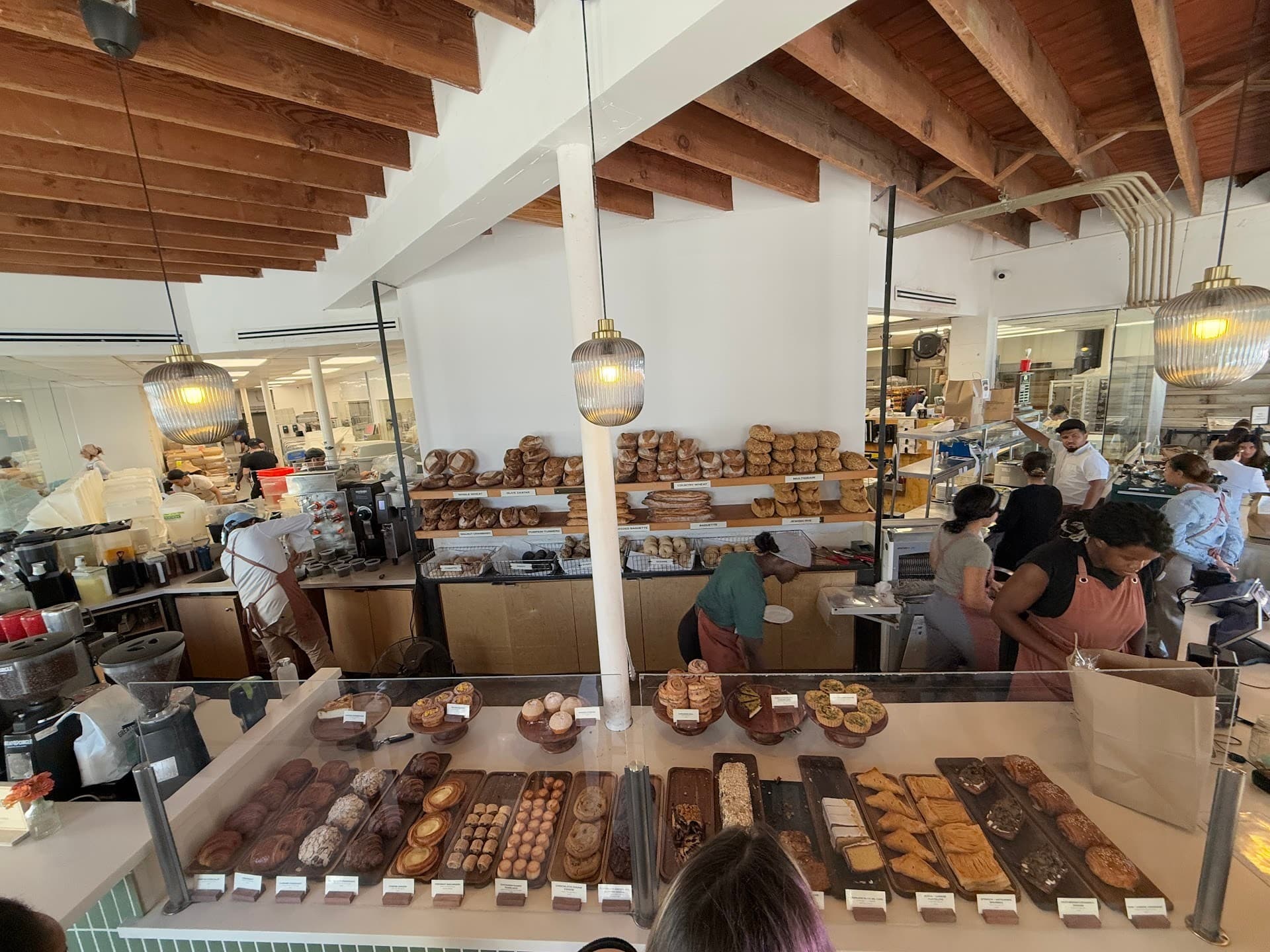 Interior view of Zak the Baker in Miami