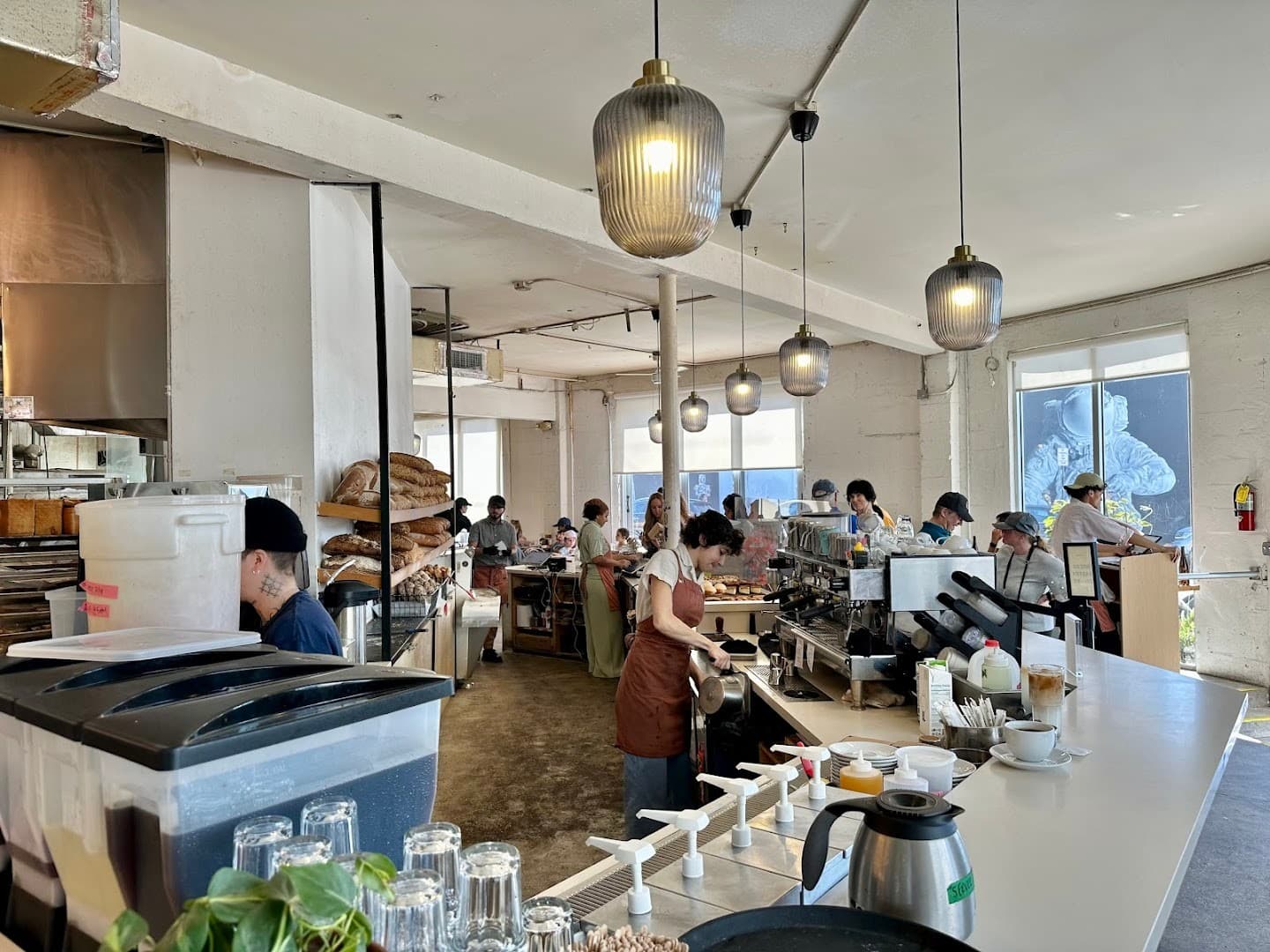 Interior of Zak the Baker in Miami