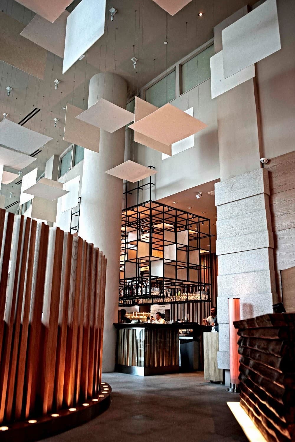 Interior view of Zuma Miami restaurant in Miami